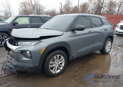 2021 Chevrolet Trailblazer Fwd Ls z USA, uszkodzony, nr VIN KL79MMS29MB164680